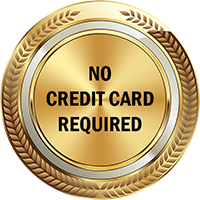no credit card required